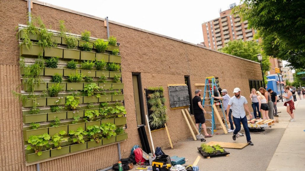 Living walls offer sustainability