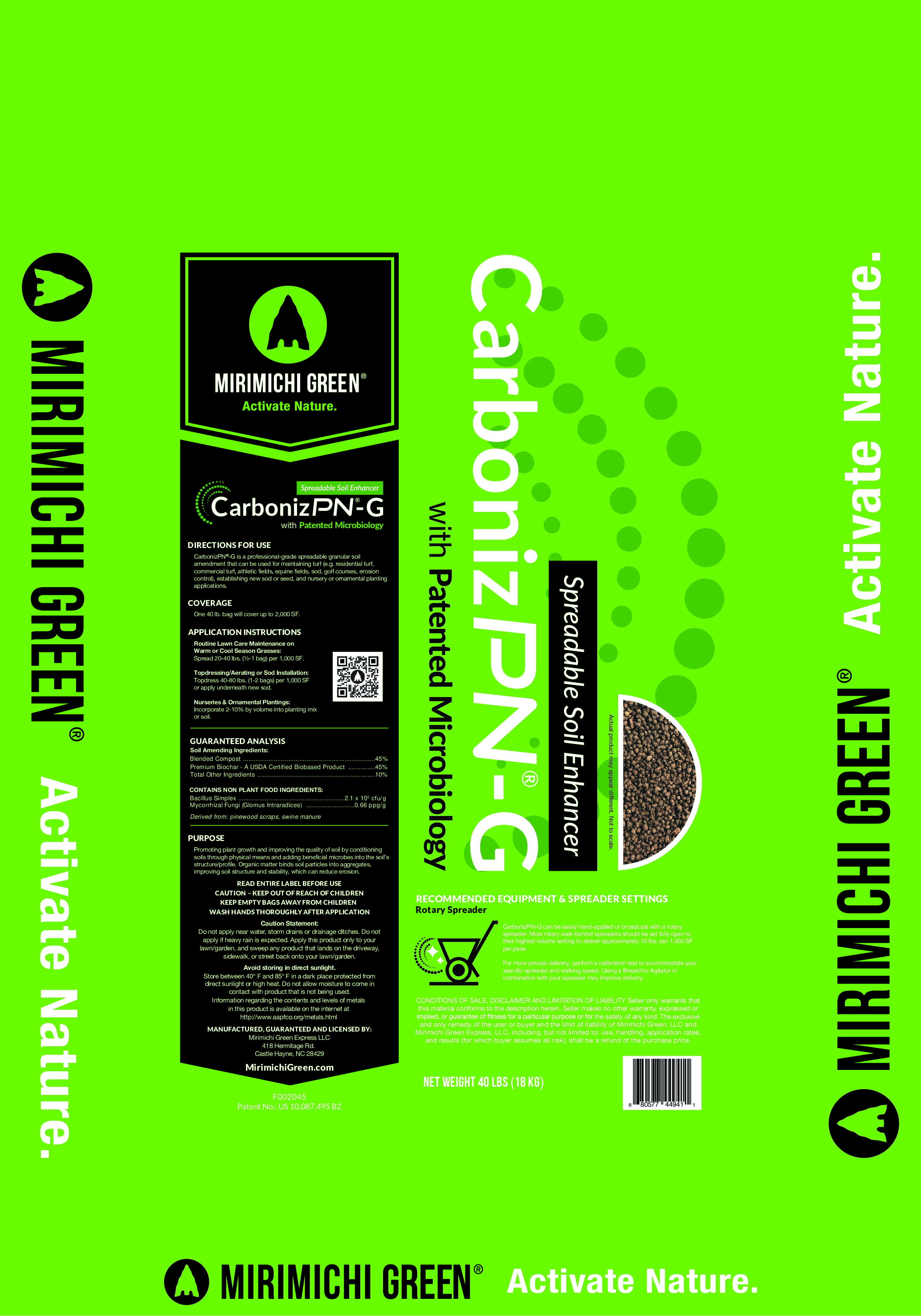 CarbonizPN-G (Product Label) | Mirimichi Green
