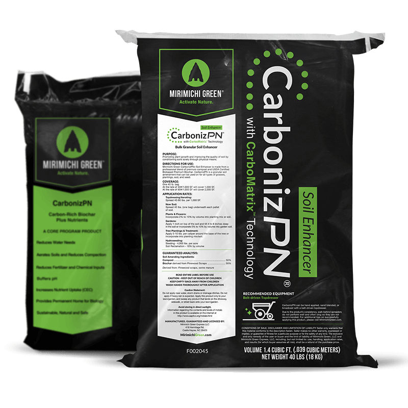 Carbonizpn Soil Enhancer Mirimichi Green